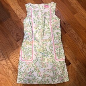 COPY - Lilly Pulitzer Shift Dress-Lilly Pad Print | Sz 6